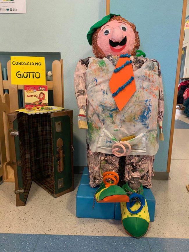 personaggio che si guiderà alla scoperta dell'arte, Spiralino